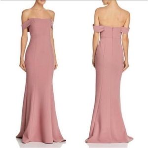 LIKELY Bartolli Off-The-Shoulder Mermaid Evening Gown in Nors Size 6 NWT